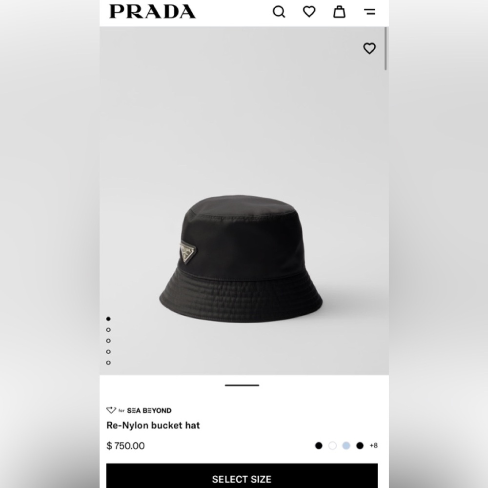 Prada Re-Nylon bucket hat